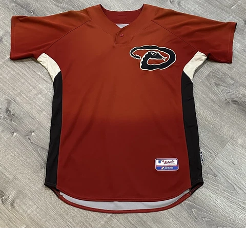 Arizona Diamondbacks Red D-Backs Majestic Baseball Jersey Cool Base (L) Large 46 Cover