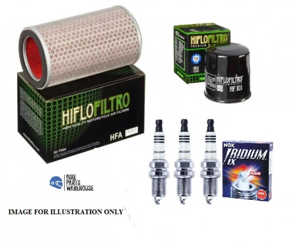 Triumph Street Triple 2013 bis 2016 Filter & Iridium Stecker Service Kit - Bild 1 von 1