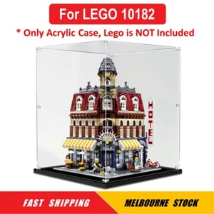 Display Case for LEGO 10182 Creator Expert Cafe Corner Dust Proof Glue Free - Picture 1 of 5