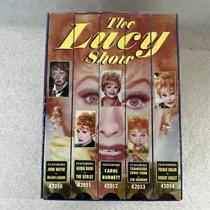 The Lucy Show 5 Set VHS New Sealed Lucille Ball John Wayne George Burns Carol B - Picture 1 of 5