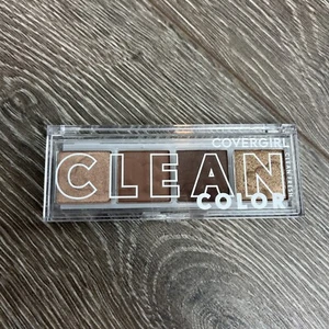 Covergirl Clean Fresh Eyeshadow Color Palette NEW! Brown Golden Toffee Caramel - Picture 1 of 2