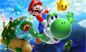 Vlies Fototapete Tapete Poster MARIO BROS + KLEISTER T19 - Bild 1 von 2