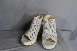 Sandalias usadas Liz Claiborne para mujer textil tacón de cuña superior talla 6M - Imagen 1 de 8