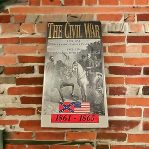 The Civil War 1861-1865 Two Tape VHS 1991 RARE Sealed - Picture 1 of 5