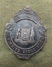 #D134.  NSWASA  AMATEUR  SWIMMING ASSOCIATION MEDAL 