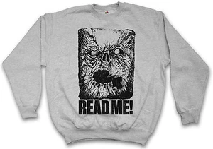 LESEN SIE MICH! NECRONOMICON SWEATSHIRT SWEATER PULLOVER - Satan Lovecraft Lucifer OTO - Bild 1 von 2