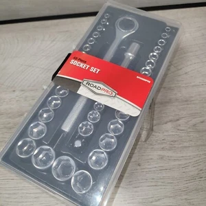 RoadPro RP56000PDQ 40 Piezas SAE/Juego de Enchufes Métricos Guantera Kit de Herramientas NUEVO - Imagen 1 de 5
