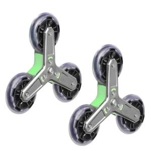 Edelstahl Einkaufstrolley 6 Räder Treppensteiger Einkaufsroller Einkaufswagen - Bild 1 von 10