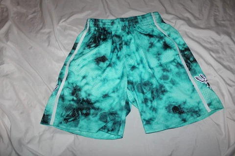 Mitchel And Ness San Antonio Galaxy Swingman Shorts Size Large Cover