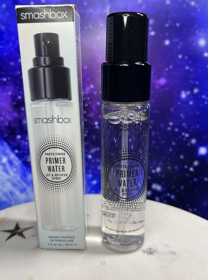 Smashbox Cosmetics ~ Photo Finish Primer Water Set & Refresh Spray 1oz ~ BNIB - Image 1 of 1
