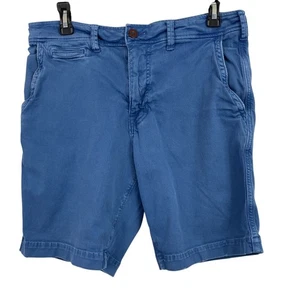 Pantaloncini chino American Eagle Extreme Flex vestibilità classica blu da uomo taglia 31 - Foto 1 di 10