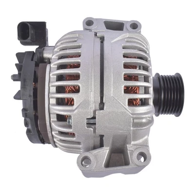 Alternator for Mercedes-Benz C300 C350 CLK350 SLK280 SLK300 with 6-Groove Pulley - Image 1 of 4
