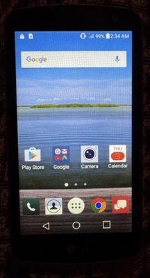 LG Optimus Zone 3 Black (Verizon) Cell Phone 8gb Fast Ship Good Used - Image 1 of 3