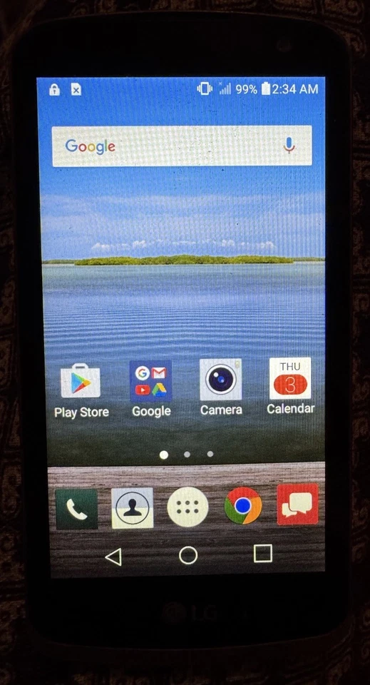 LG Optimus Zone 3 Black (Verizon) Cell Phone 8gb Fast Ship Good Used - Image 1 of 3