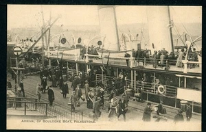 Carte Postale - Royaume-Uni - Folkestone - Arrival of Boulogne Boat (CP26809OK) - Picture 1 of 2