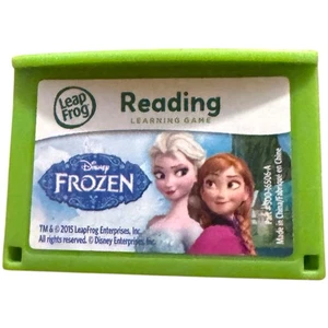 Leap Frog Leap Pad Reading Learning Game Disney Frozen Elsa Anna - Picture 1 of 4