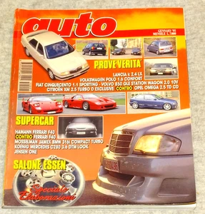 AUTO MENSILE DI AUTOMOBILISMO CONTI EDITORE GENNAIO 1995 - Foto 1 di 1