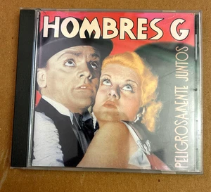 RARE Latin CD Hombres G Peligrosamente Juntos DVD + CD Promo 1996 Mexico Press - Picture 1 of 4