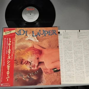 TRUE COLORS CYNDI LAUPER 28 3P 760 Vinyl OBI JAPAN LP - Picture 1 of 7