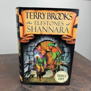 THE ELFSTONES OF SHANNARA Terry Brooks SIGNED Hardcover w/ DJ 1st Thus 2015 - Picture 1 of 7