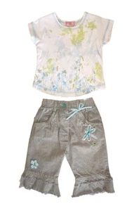 Baby Mädchen Alter 6-12 Monate Outfit Jeans & T-Shirt Set Dizzy Daisy Libelle - Bild 1 von 11