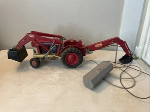 Vintage Cragstan Ford 4000 HD Traktor Fernbedienung Batterie OVP Spielzeug 1:10 Japan - Bild 1 von 15