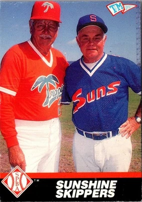 1989 T&M Senior League Sunshine Skippers (Dick Williams/Earl Weaver) - Image 1 of 2