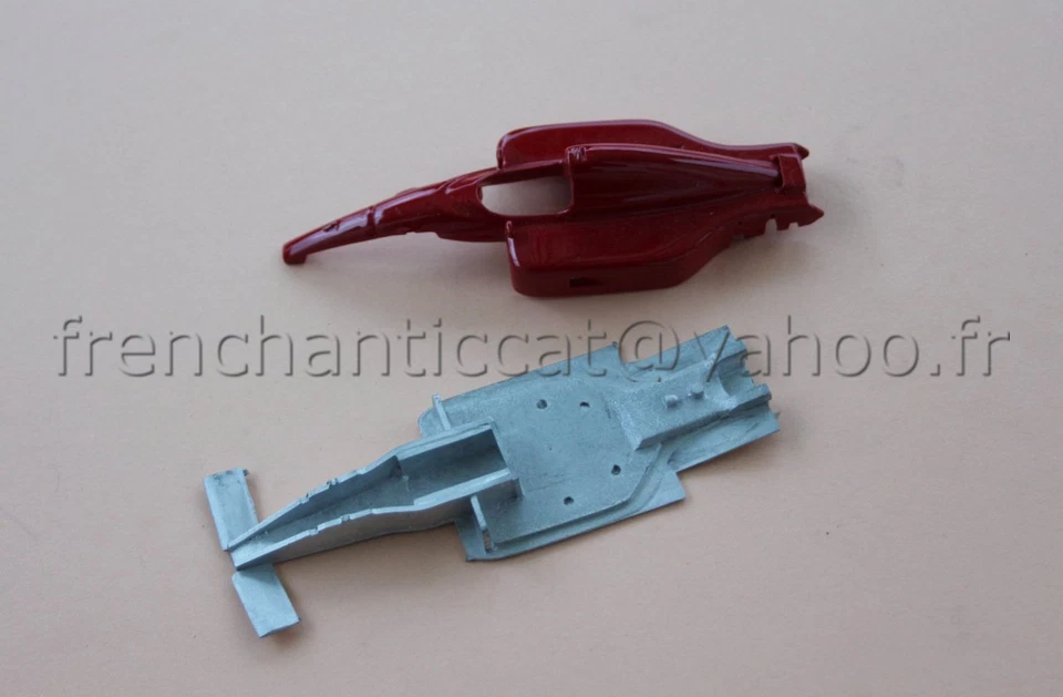 DV Voiture course Ferrari F1 F 643 1991 1/43  Heco modeles rouge dessous metal - Bild 1 von 1