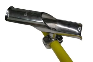 Adjustable Rod Holder Single Tube Rail Mount Horizontal & Vertical Adjust - Picture 1 of 1
