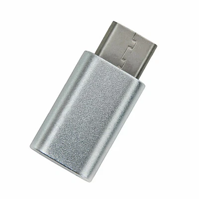 Micro USB to USB-C Converter Charging Adapter Charge Type C using MicroUSB cable - Image 1 of 4