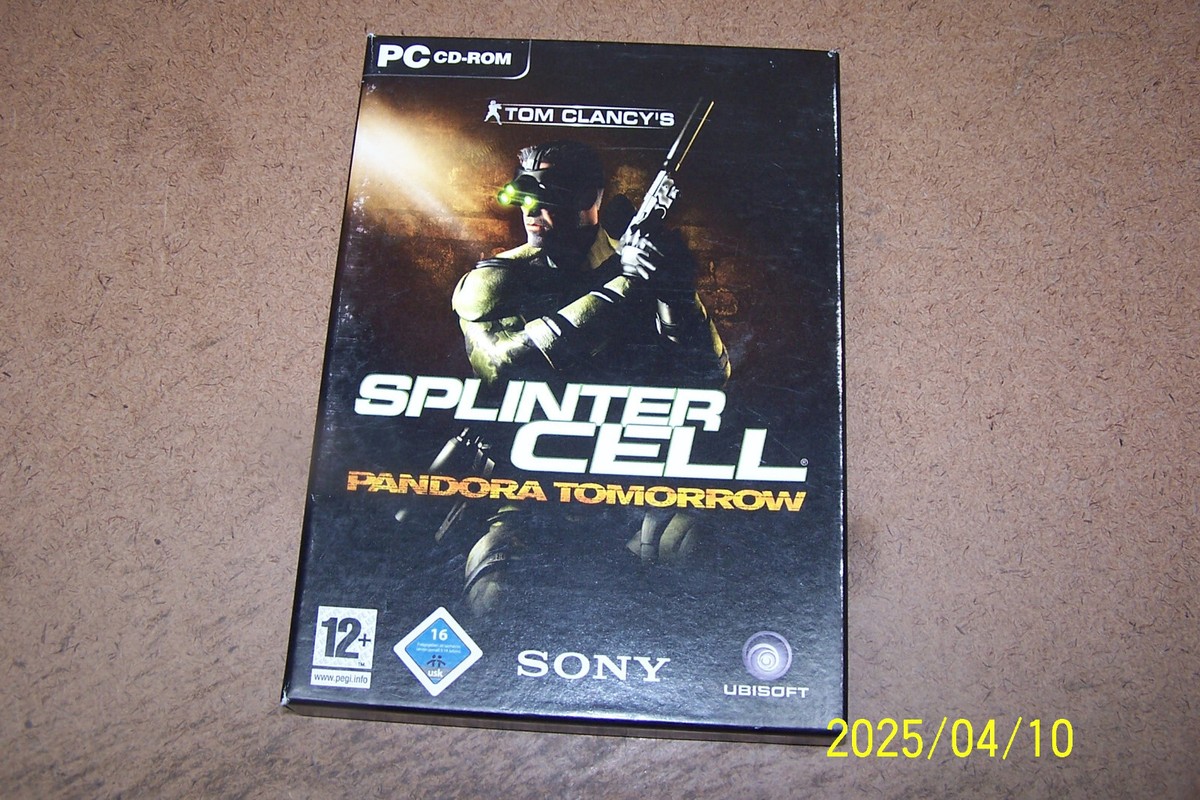 PC Tom Clancy's Splinter Cell: Pandora Tomorrow Video Games PC Tom Clancy's Splinter Cell: Pandora Tomorrow Video Games