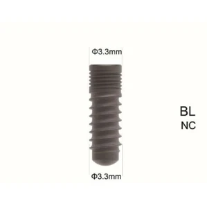 1×Dental BL NC D3.3 mm L8 L10 L12 L14 mm Straumann Compatible Bone Level Implan - Picture 1 of 1