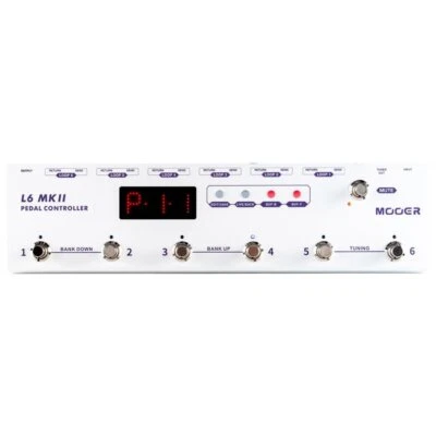 Mooer L6 (MKII) Pedal Controller programmable loop switcher with 6 loops, ML6 - Image 1 of 3