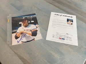 Original 8 x 10 Color Autograph Photo of Aurelio Rodriguez PSA/DNA w/LOA Tigers - Picture 1 of 4