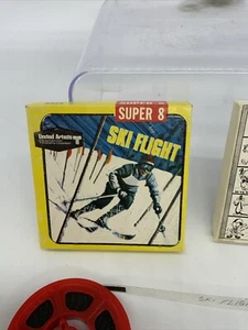 Ski Flight Super 8mm Reel United Artists Television 1967 EXCELLENT - Picture 1 of 4