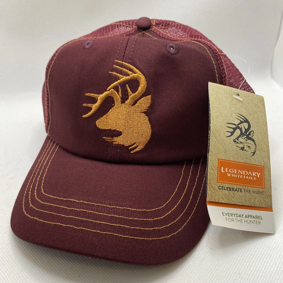 Legendary Whitetails Hat Cap Hunters Buck Snapback NEW Trucker/SnapBack - Image 1 of 4