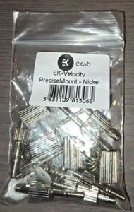 EK QUANTUM - EKWB VELOCITY PRECISE MOUNT SCREW SET W/PLATE - NICKEL 23PC - Afbeelding 1 van 2