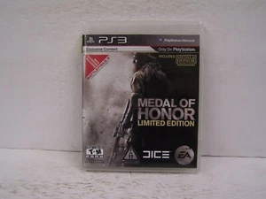 Medal of Honor -- Limited Edition (Sony PlayStation 3, 2010) CIB - Picture 1 of 3
