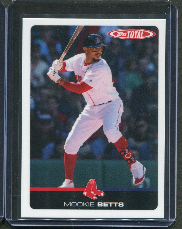 2019 Topps Total Mookie Betts #201 Red Sox - Image 1 of 1