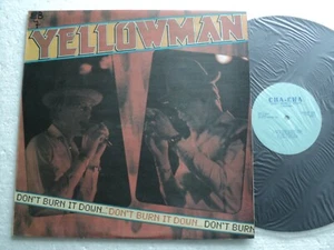 YELLOWMAN Reggae -Don't burn it down - Rare ZMC ZIMBABWE Library LP / New - Picture 1 of 2