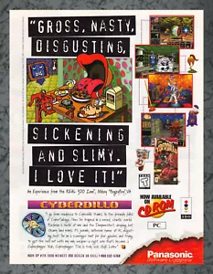 Cyberdillo Panasonic 3DO Print Ad Vintage Art B 1996 - Bild 1 von 1