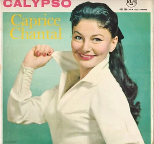 CAPRICE CHANTAL "CALYPSO" VOCAL LP 1958 RCA 430 256 - Imagen 1 de 3