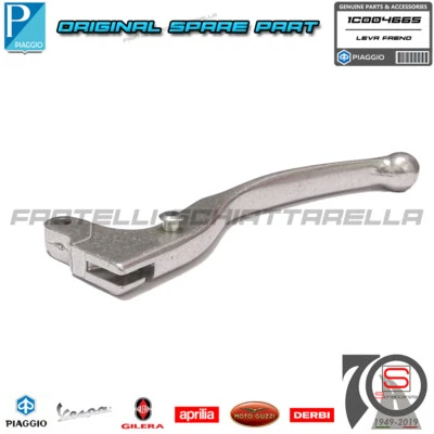Leva Freno Posteriore Sinistra Originale Piaggio Liberty 125 Poste 4T Iget Po... - Immagine 1 di 4