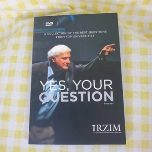 "Yes, Your Question" - 6 Disc DVD Set 2012 RZIM Collection Zacharias Lennox EUC - Picture 1 of 7