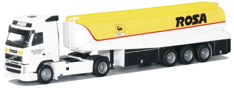 AWM 73511 Scala HO Volvo Globeltrotter con cisterna Agip-Rosa - Immagine 1 di 1