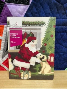 Kamin Weihnachtsmann Fliesen Szene Anita Goodesign Stickmaschine CD - Bild 1 von 2