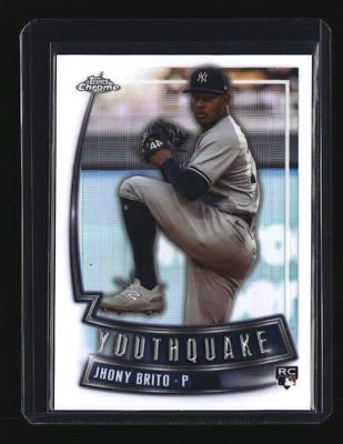 2023 Topps #YQ-59 Jhony Brito Youthquake - Image 1 of 2