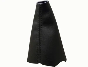 CITROEN BERLINGO II (2008-2017) Cuffia Leva Cambio Vera Pelle - Cuciture Nero - Foto 1 di 1