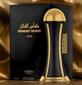 Lattafa Pride Winners Trophy Gold Eau De Parfum For Unisex 100% Authentic 100 ml - Picture 1 of 3