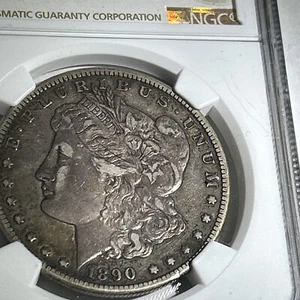1890 CC Morgan Silver Dollar NGC XF-40 XF40 - Picture 1 of 17